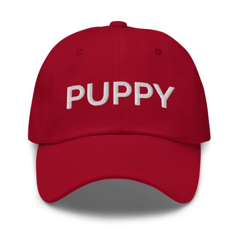 Puppy Hat - Cranberry