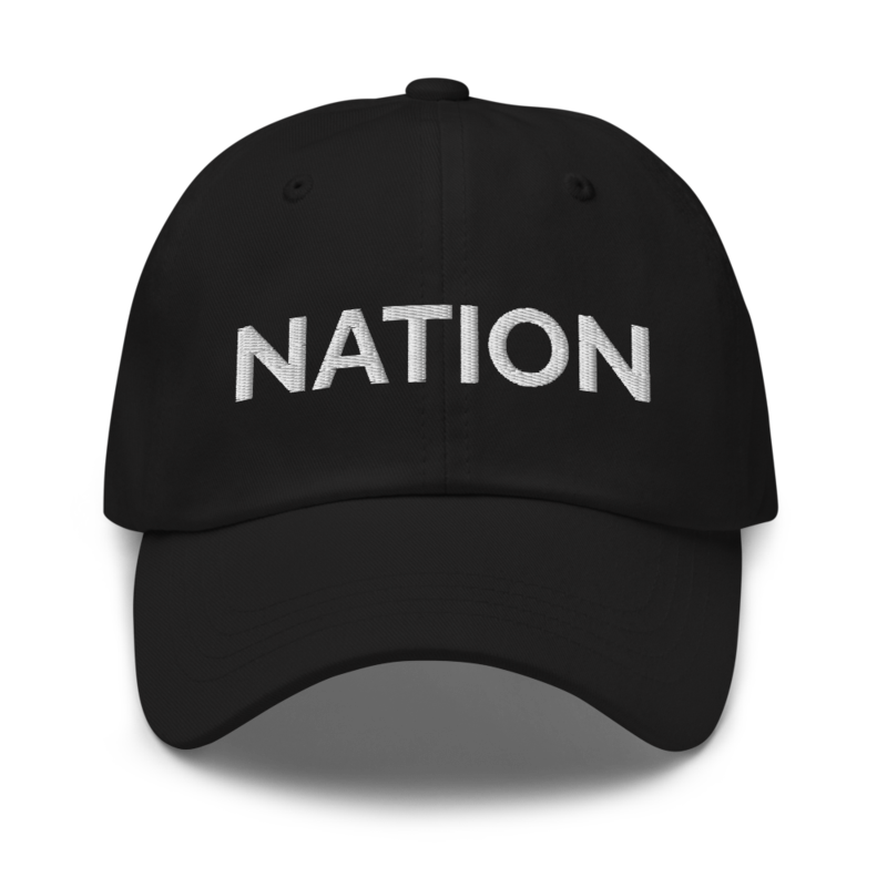 Nation Hat - Black