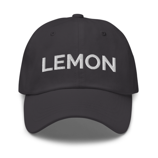 Lemon Hat - Dark Grey