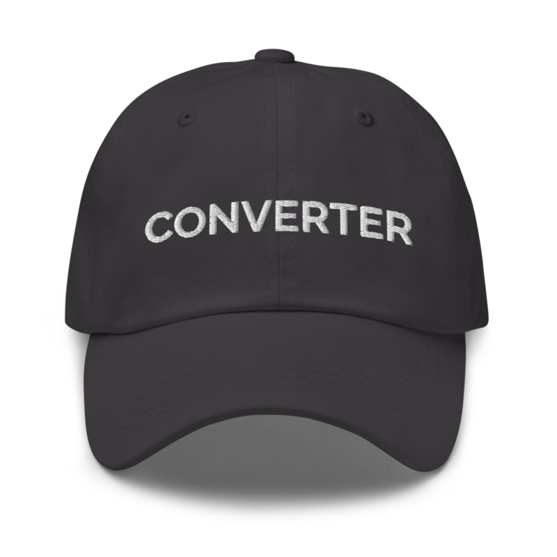 Converter Hat - Dark Grey