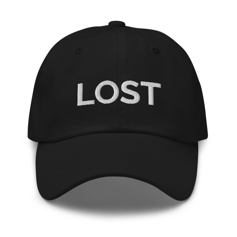 Lost Hat - Black