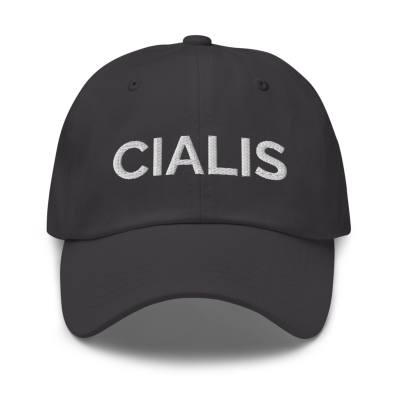 Cialis Hat - Dark Grey