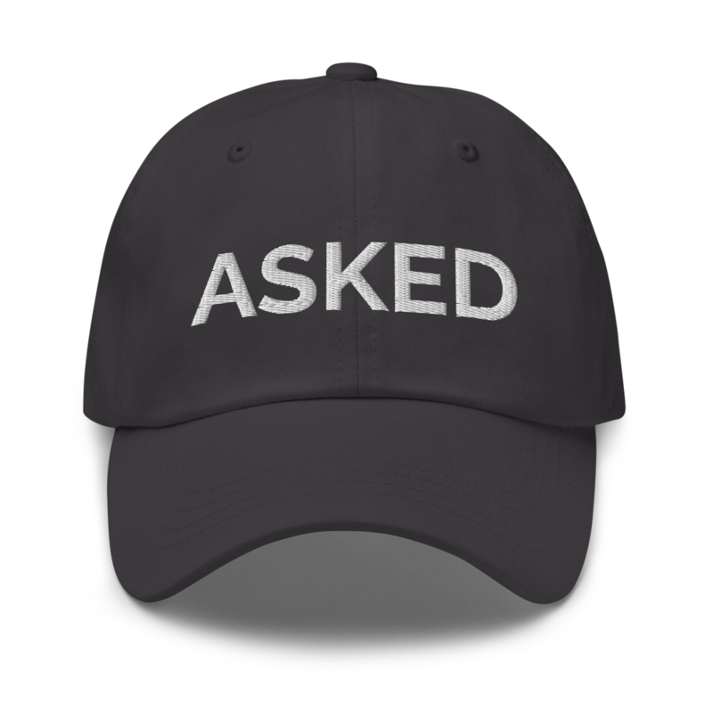 Asked Hat - Dark Grey