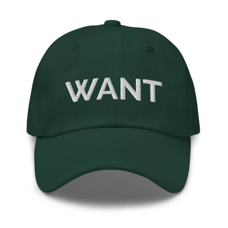 Want Hat - Spruce