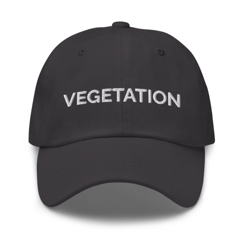 Vegetation Hat - Dark Grey