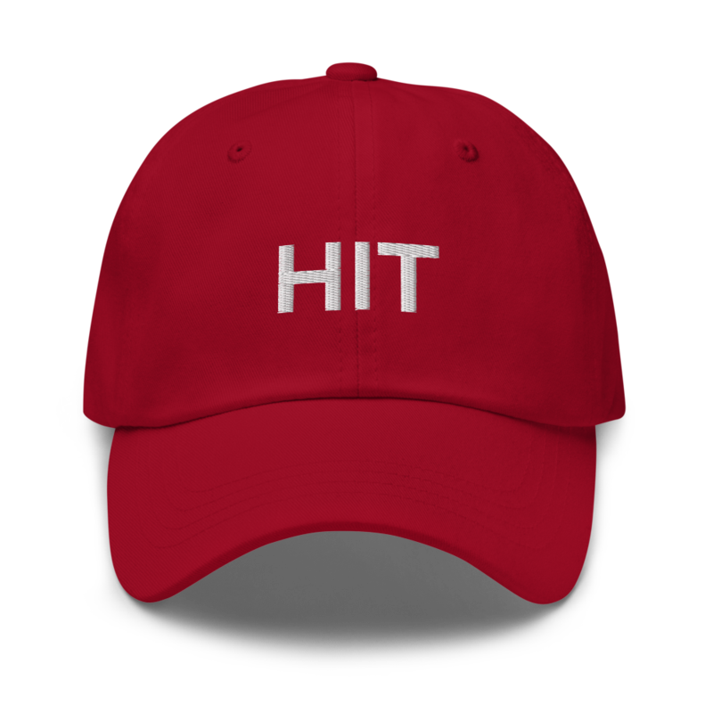 Hit Hat - Cranberry