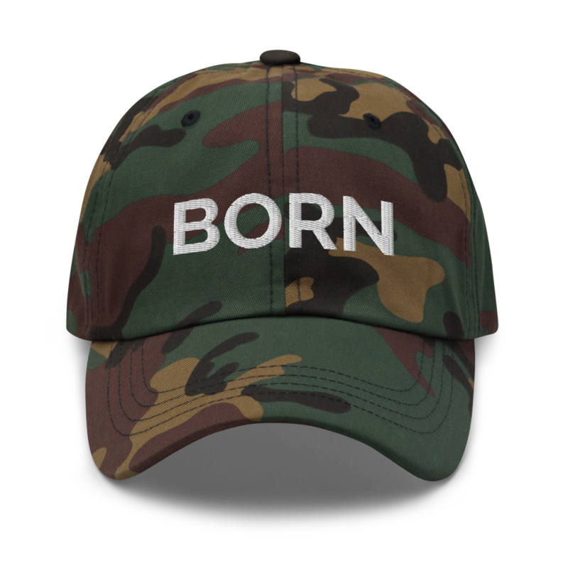 Born Hat - Green Camo