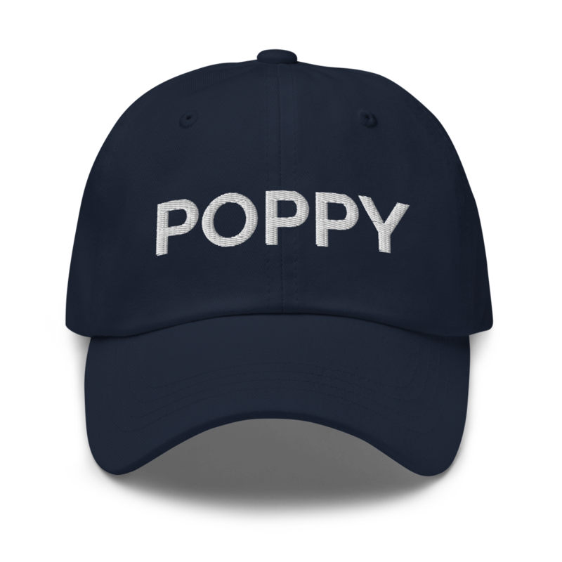 Poppy Hat - Navy