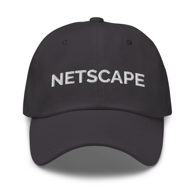 Netscape Hat - Dark Grey