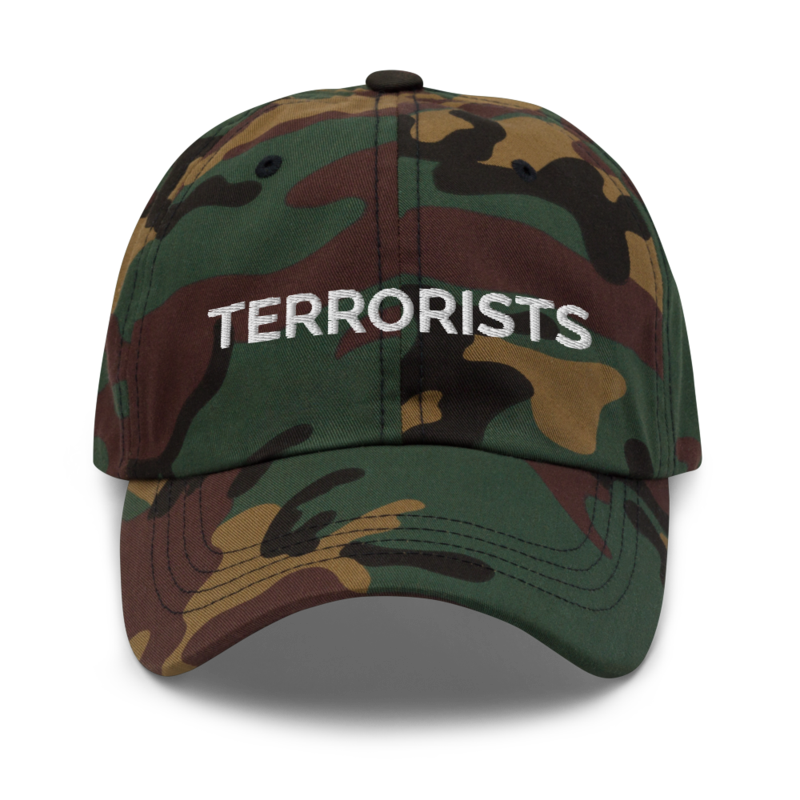 Terrorists Hat - Green Camo