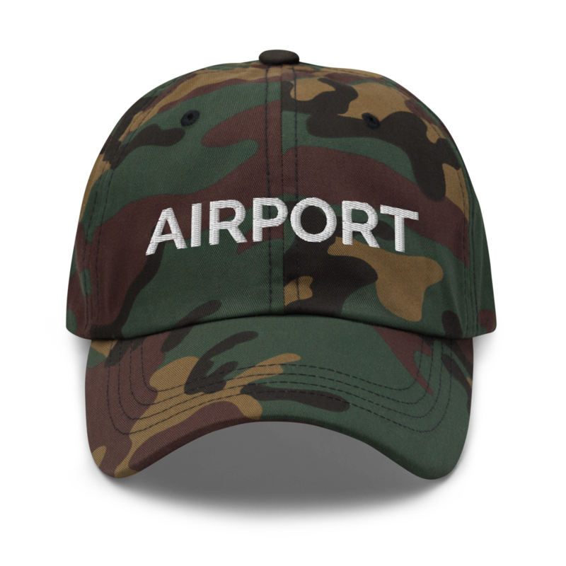 Airport Hat - Green Camo