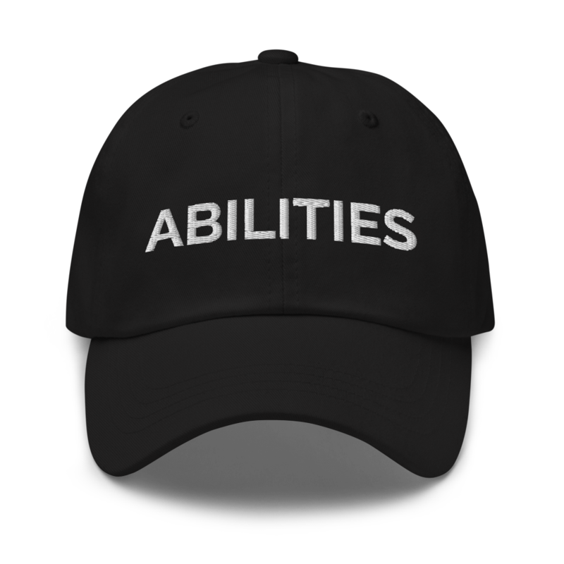 Abilities Hat - Black