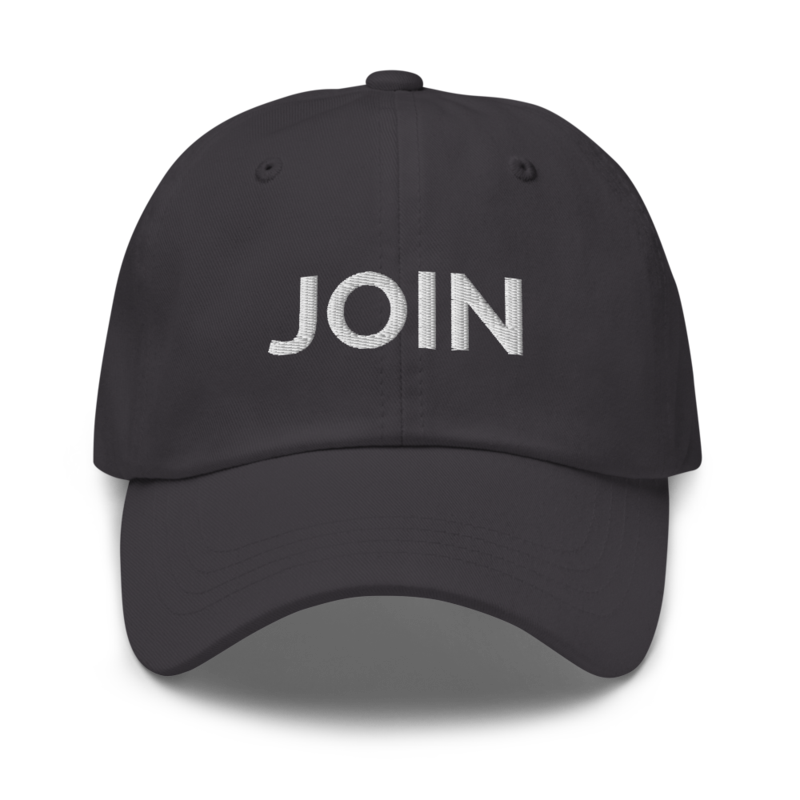 Join Hat - Dark Grey