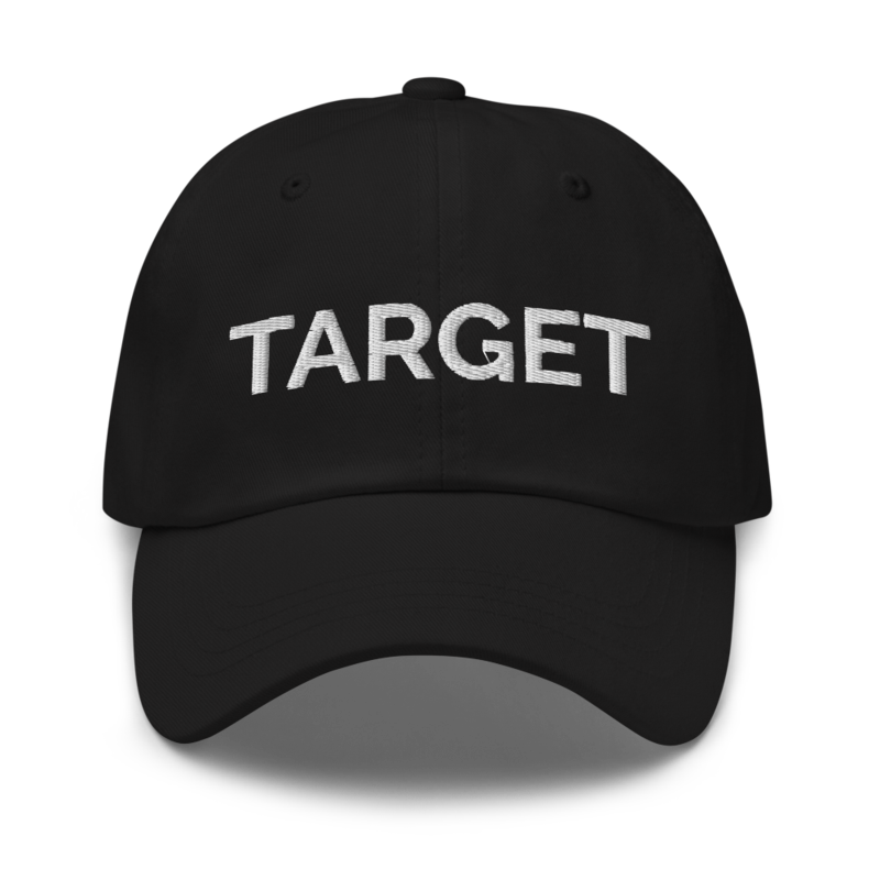 Target Hat - Black