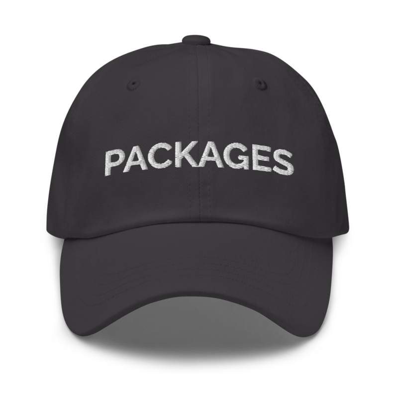 Packages Hat - Dark Grey