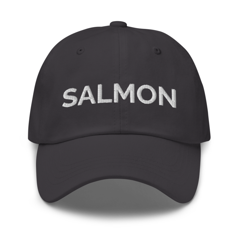 Salmon Hat - Dark Grey
