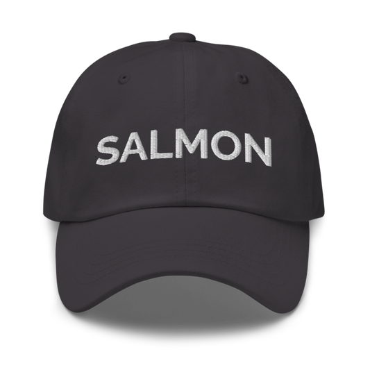 Salmon Hat - Dark Grey