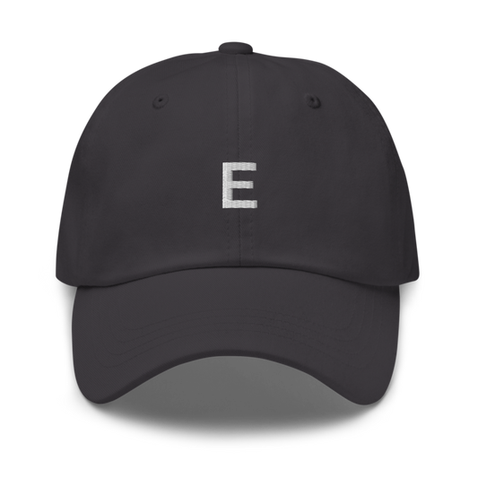 E Hat - Dark Grey