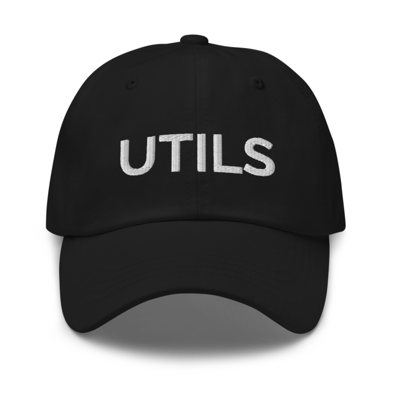 Utils Hat - Black