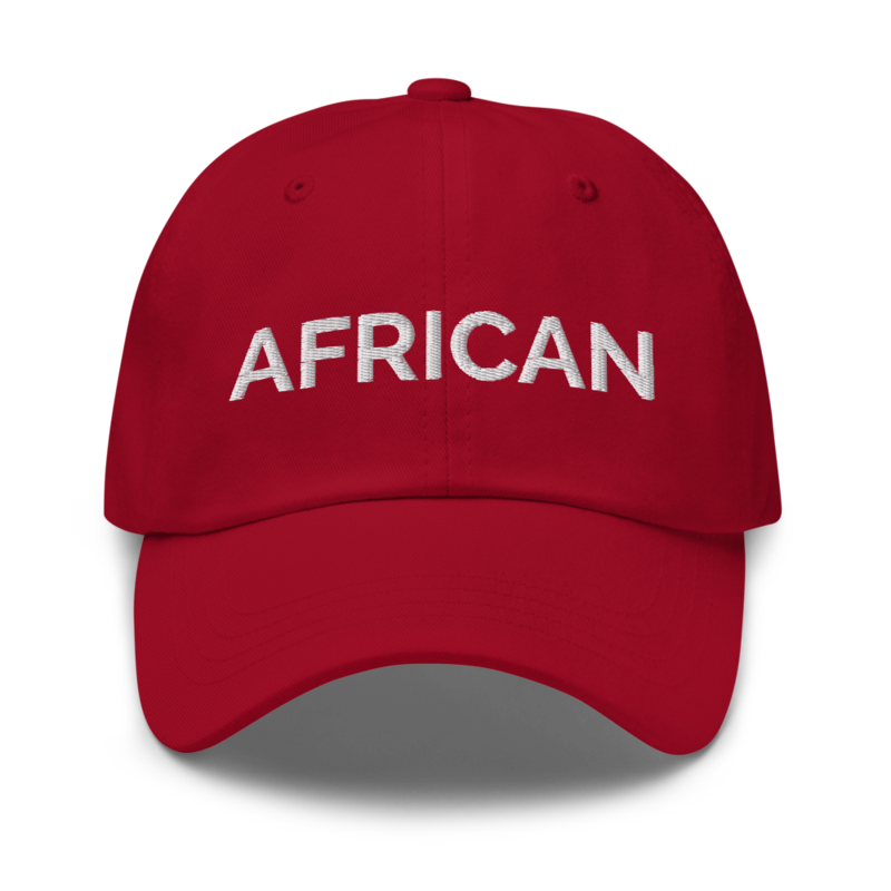 African Hat - Cranberry