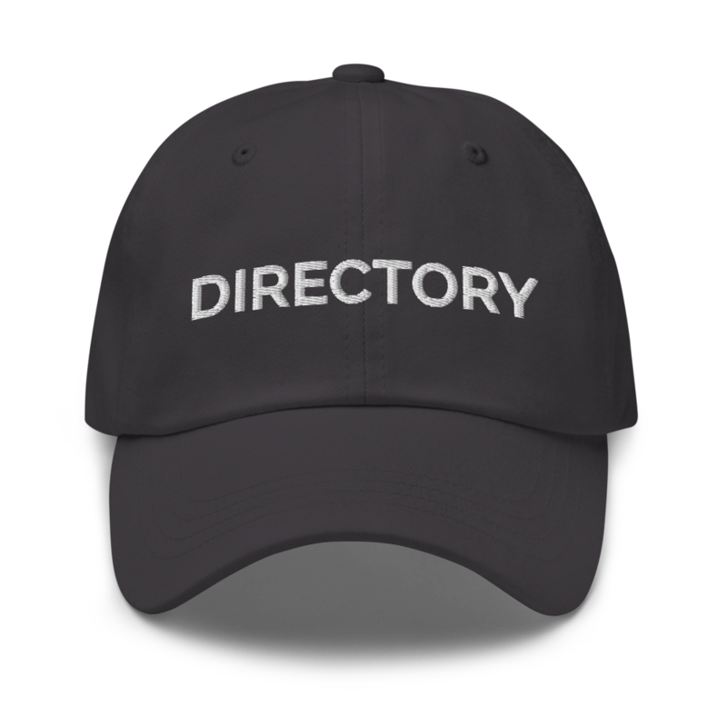 Directory Hat - Dark Grey