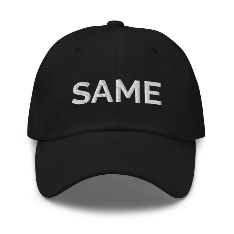 Same Hat - Black