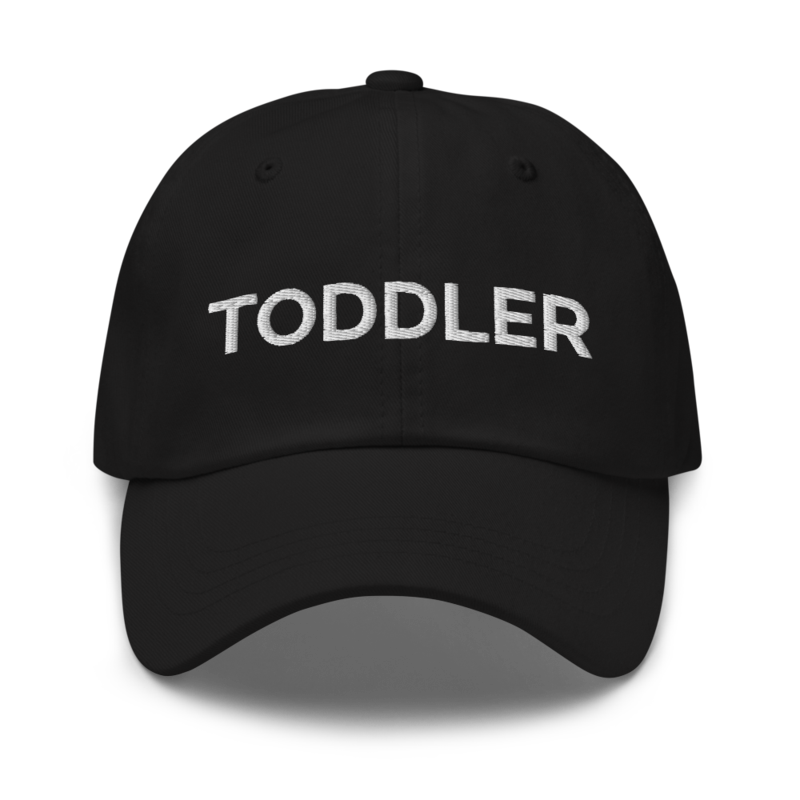 Toddler Hat - Black