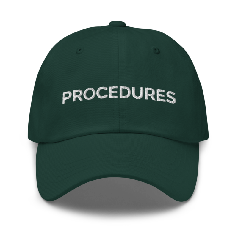 Procedures Hat - Spruce