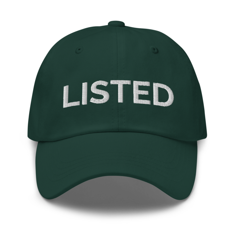 Listed Hat - Spruce