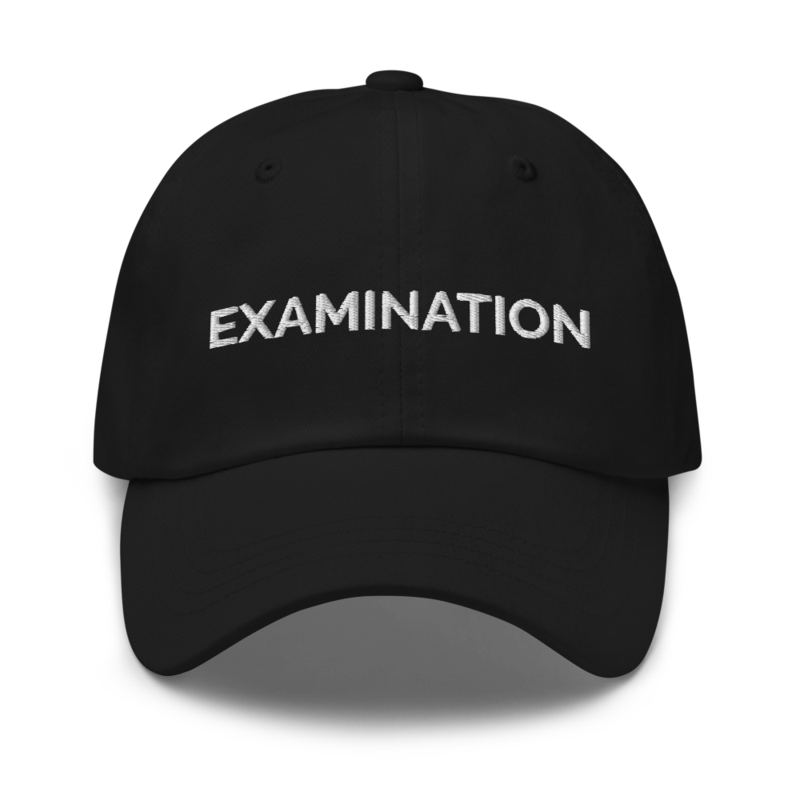 Examination Hat - Black