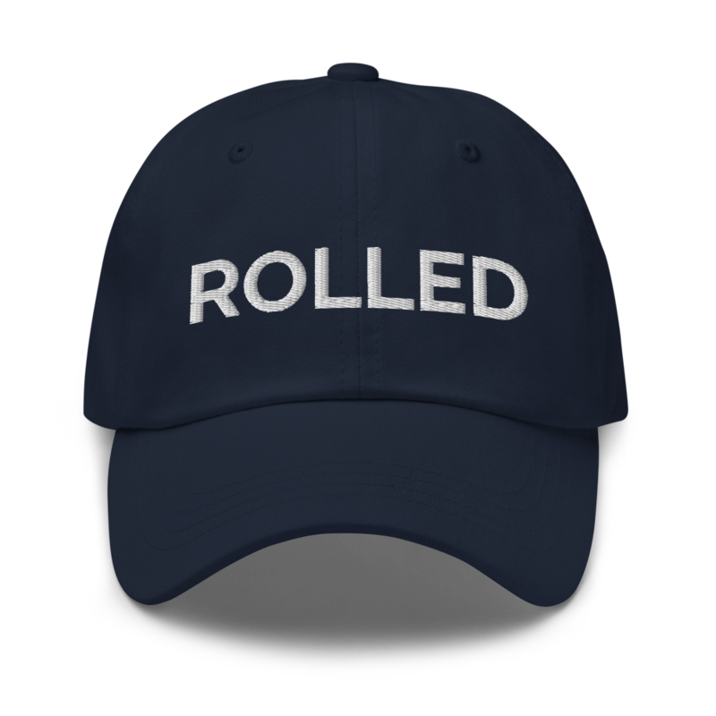 Rolled Hat - Navy