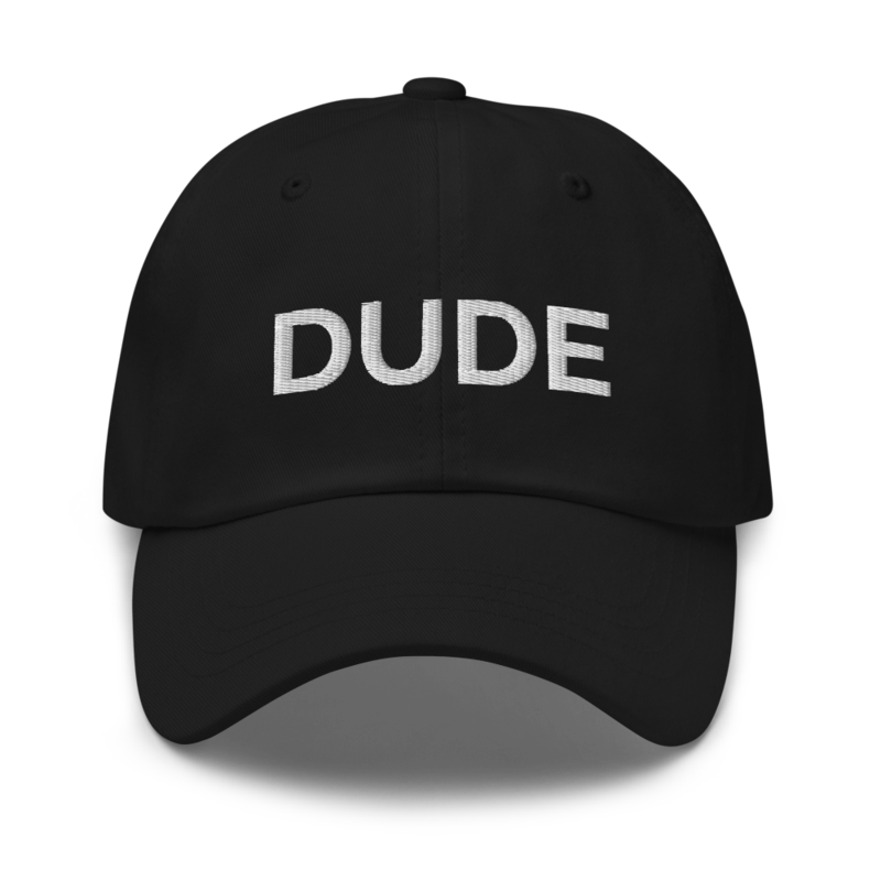 Dude Hat - Black