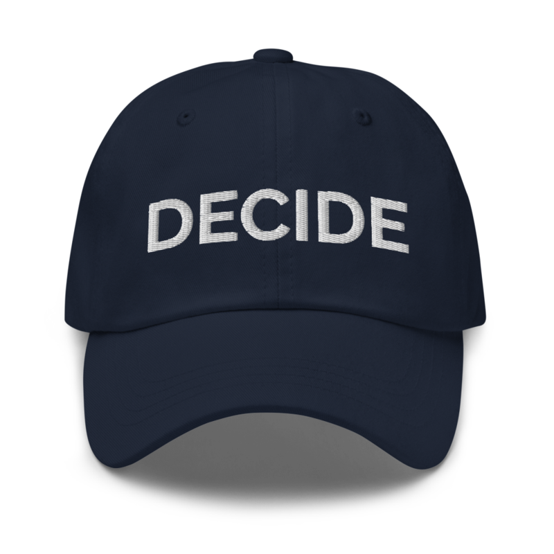 Decide Hat - Navy