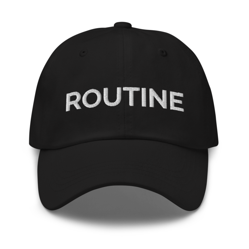Routine Hat - Black