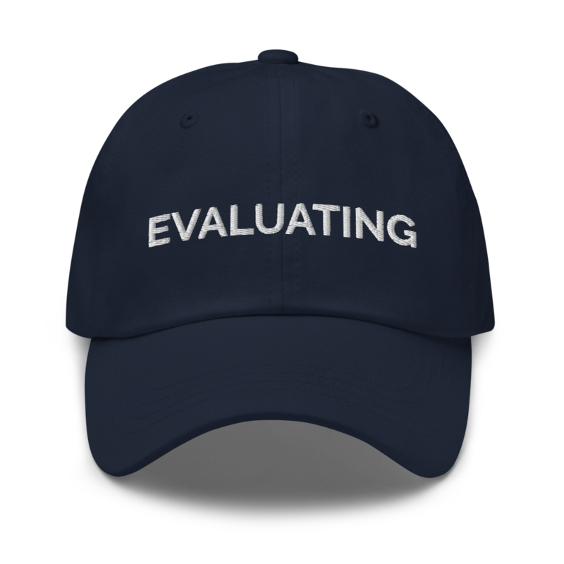 Evaluating Hat - Navy