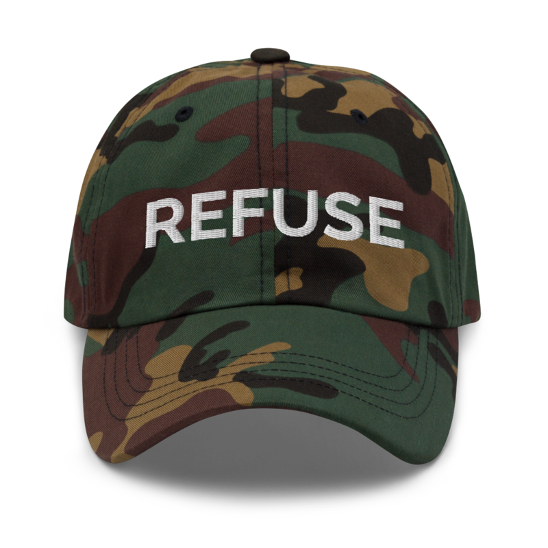 Refuse Hat - Green Camo