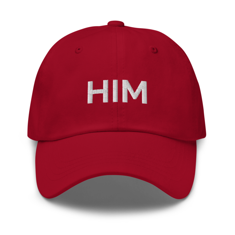 Him Hat - Cranberry