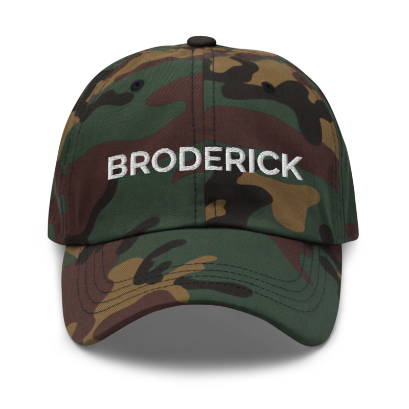 Broderick Hat - Green Camo