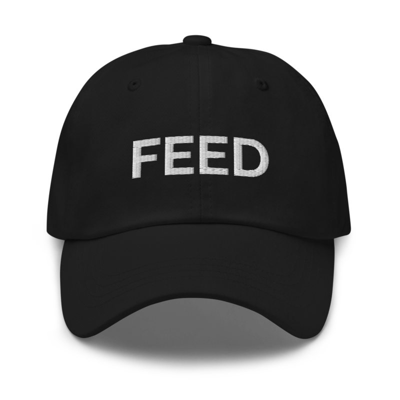 Feed Hat - Black