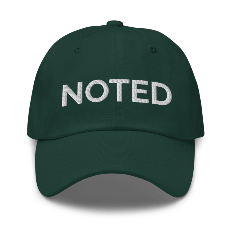 Noted Hat - Spruce