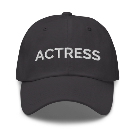 Actress Hat - Dark Grey