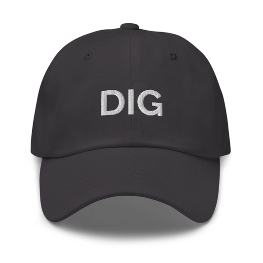 Dig Hat - Dark Grey