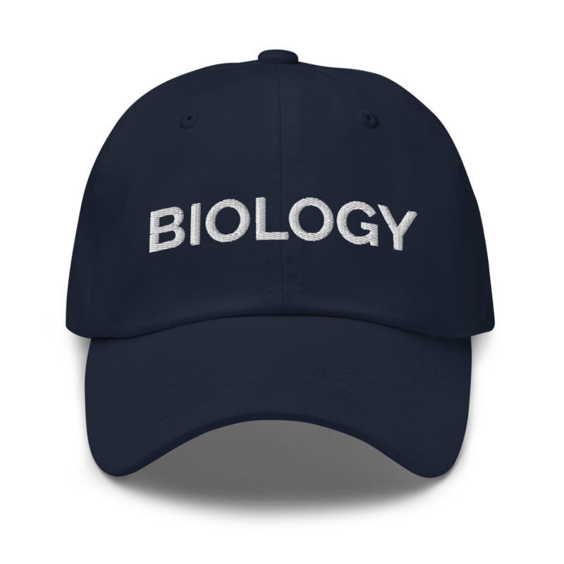 Biology Hat - Navy
