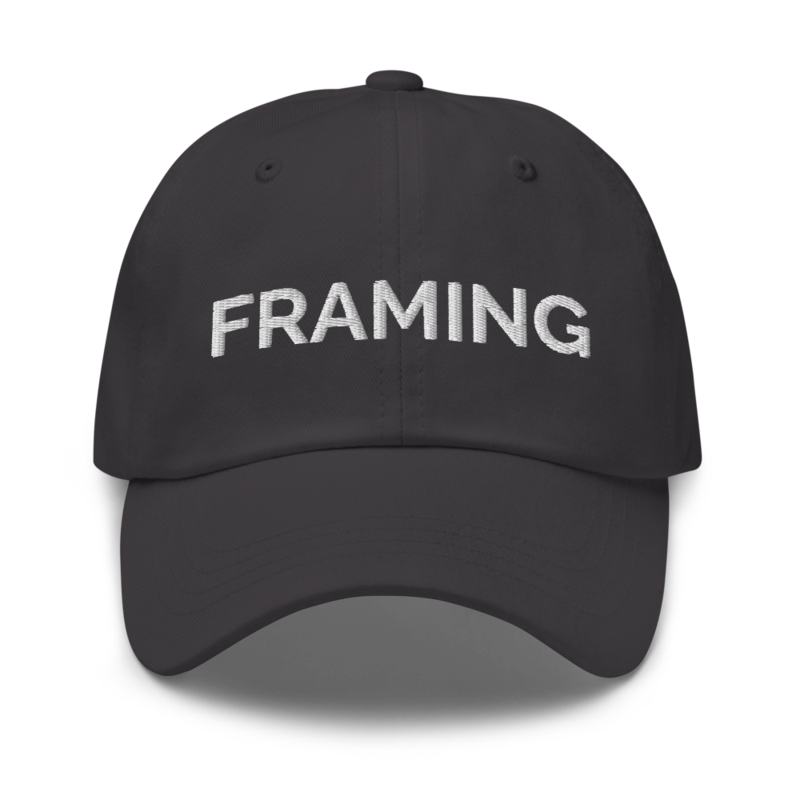 Framing Hat - Dark Grey