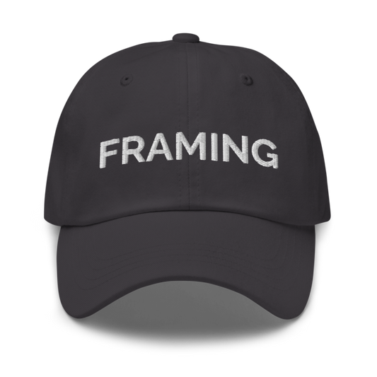 Framing Hat - Dark Grey