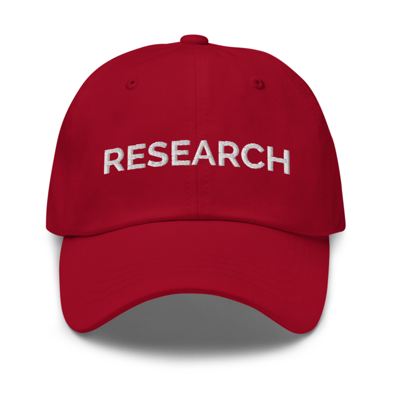 Research Hat - Cranberry