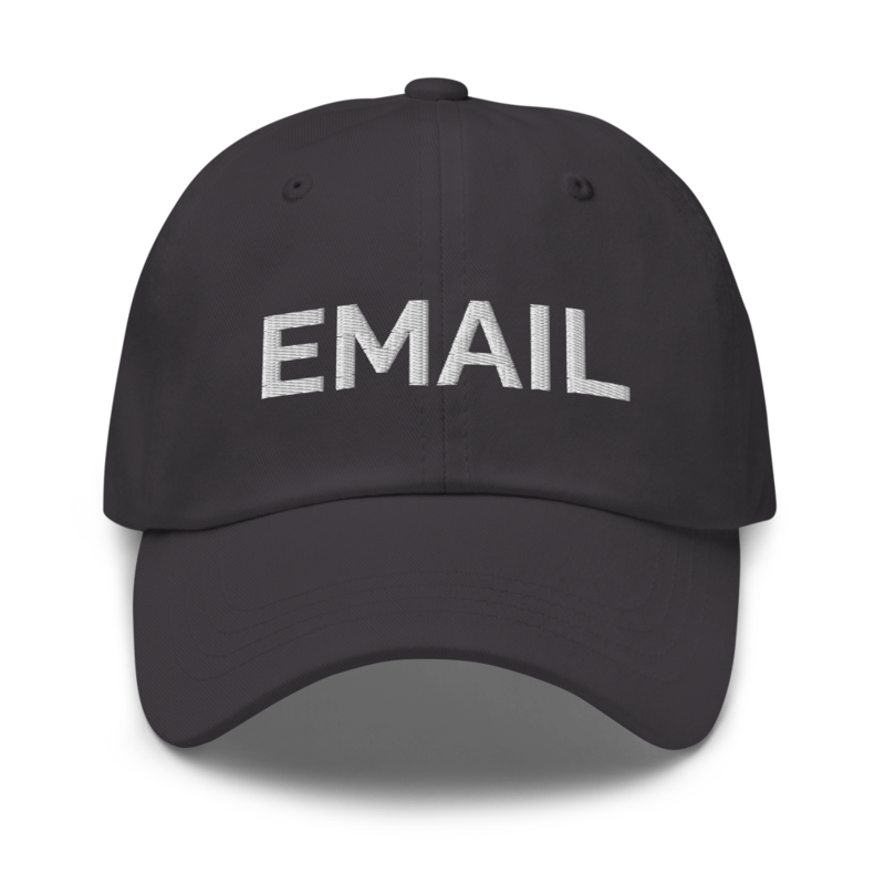 Email Hat - Dark Grey