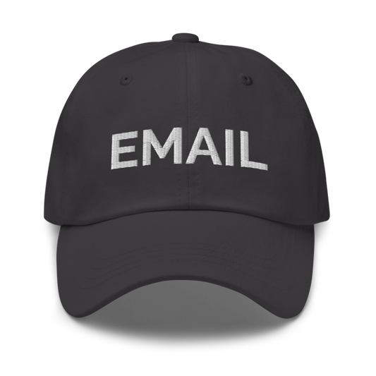 Email Hat - Dark Grey