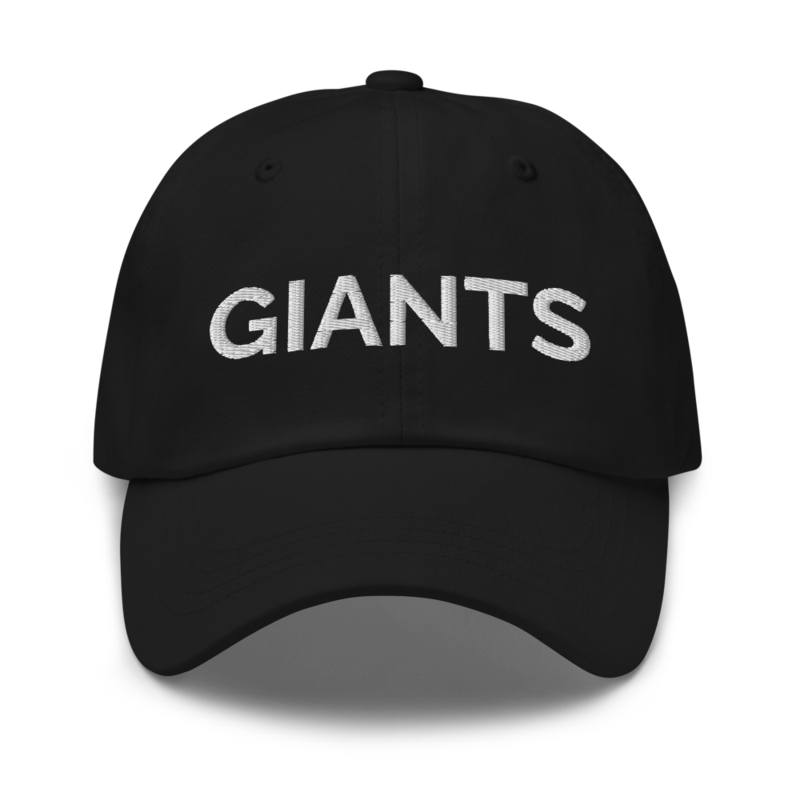 Giants Hat - Black