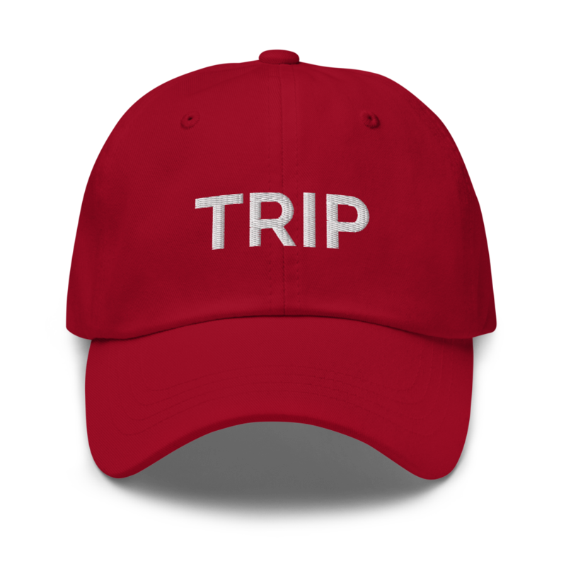 Trip Hat - Cranberry